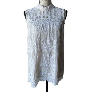 Lace Sleeveless tunic